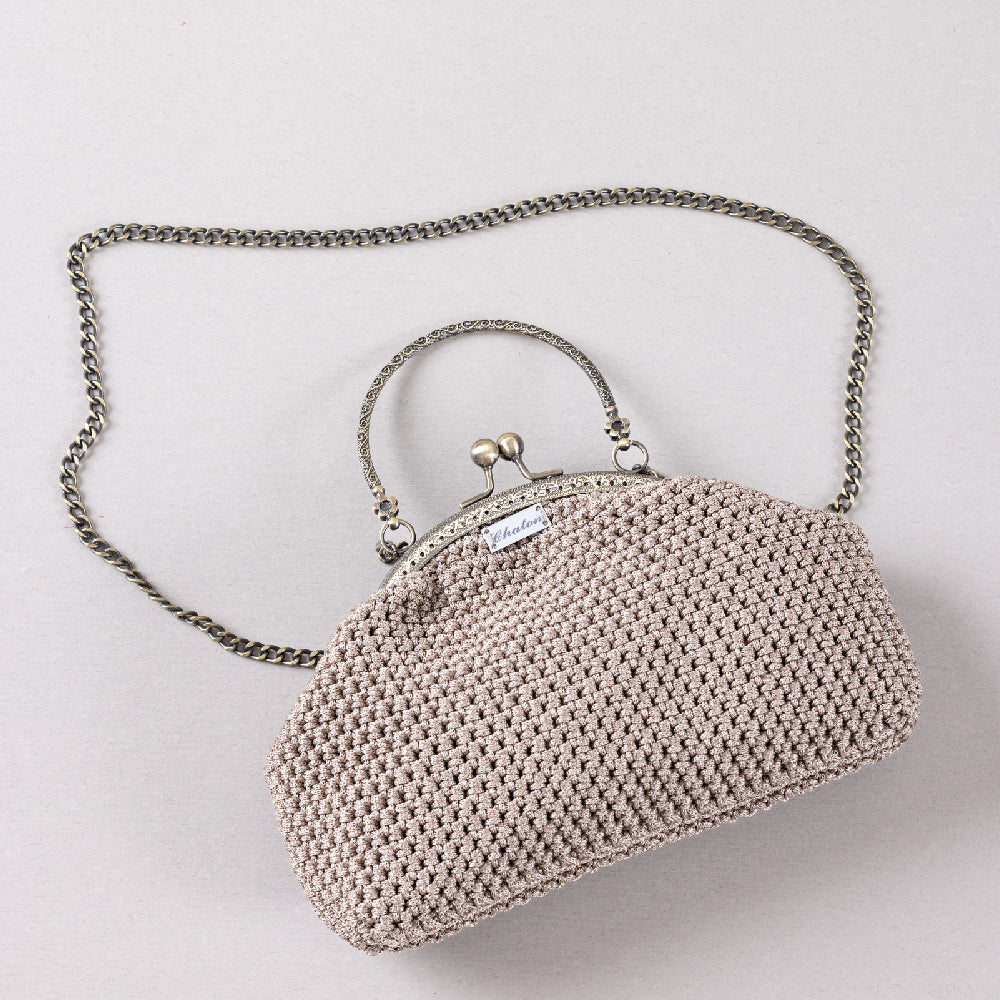 White Munchkin Crochet Bag