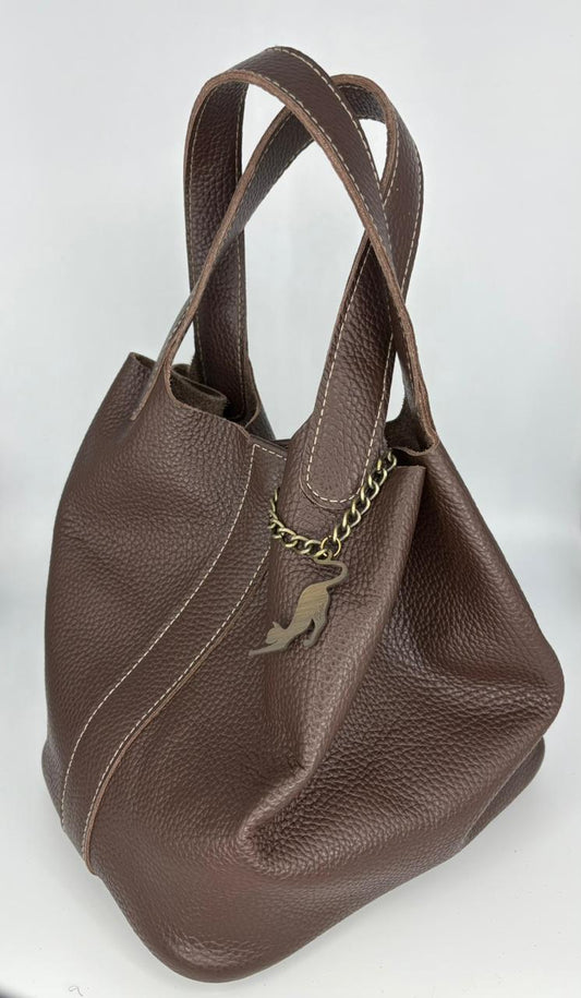 Bucket Chaton Leather