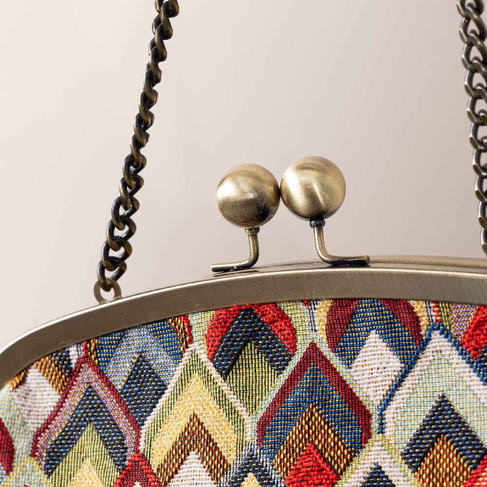 Scottish Fold Moziac Fabric Bag