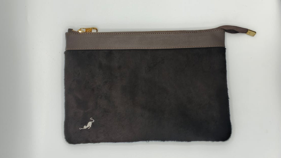 Goat Fur Kitty Chaton Bag