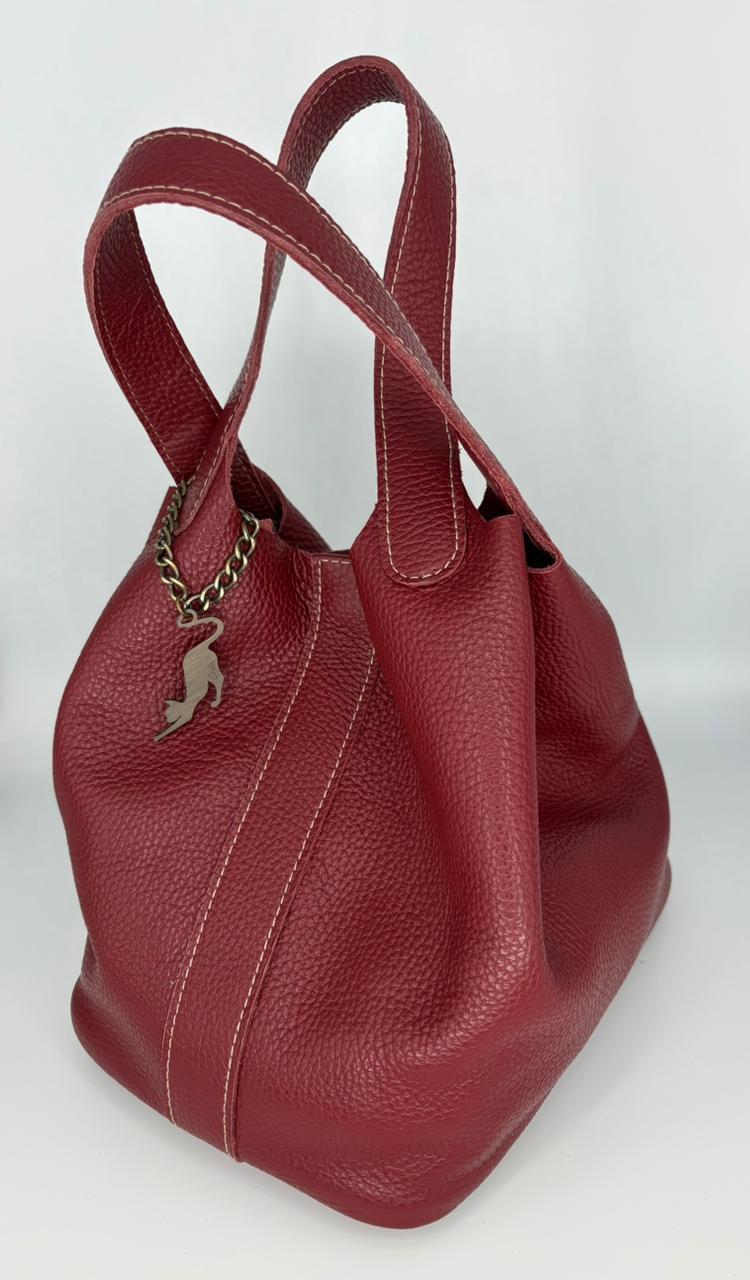 Bucket Chaton Leather