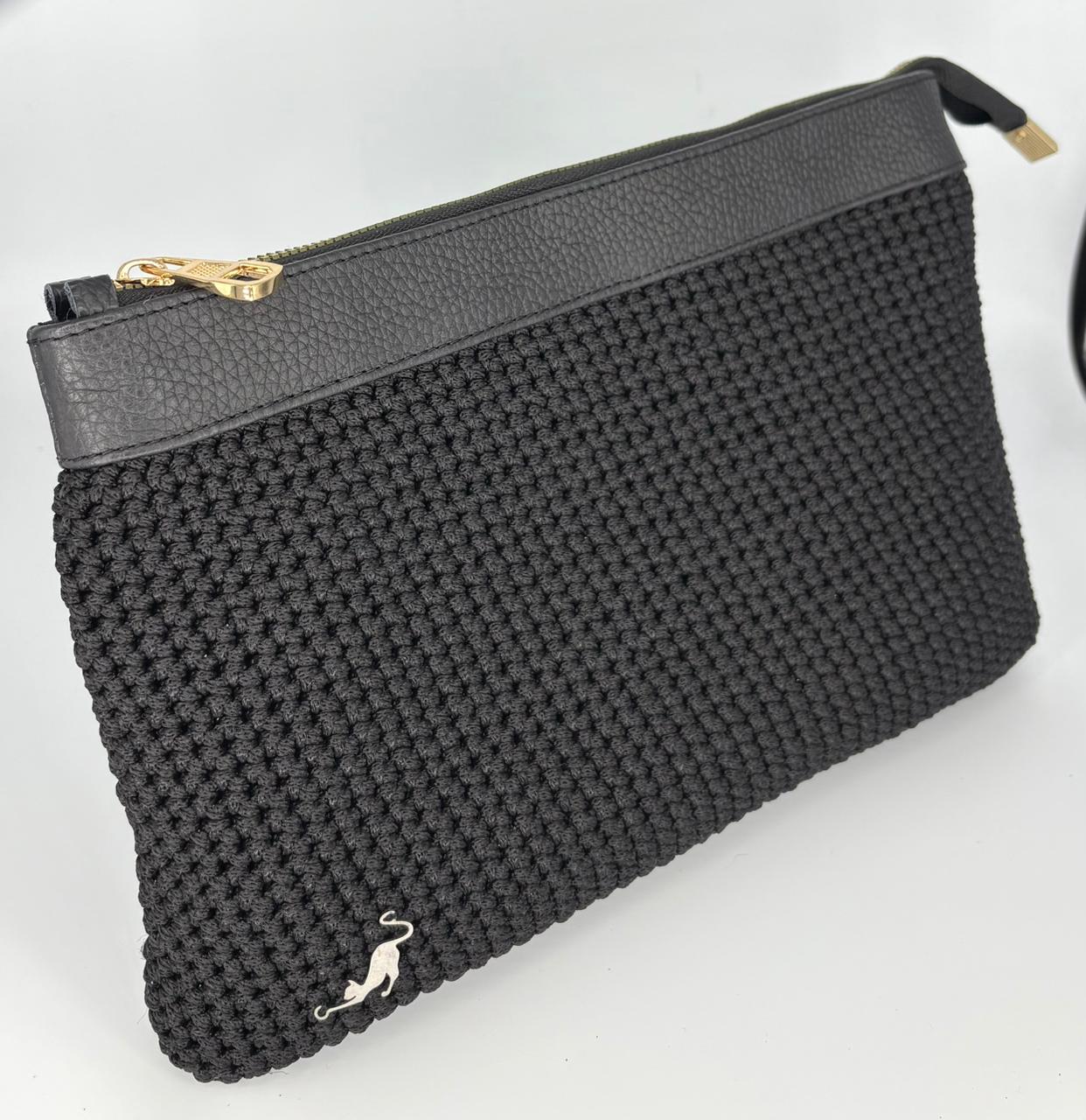 Crochet Kitty Chaton Bag