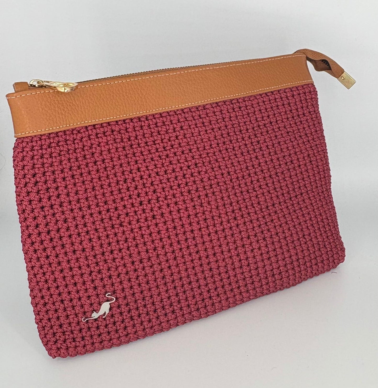 Crochet Kitty Chaton Bag