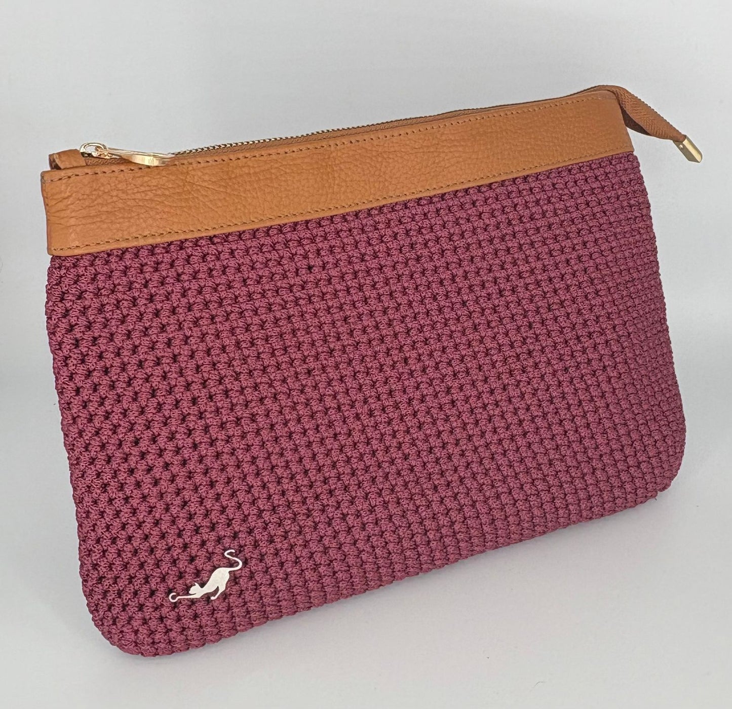 Crochet Kitty Chaton Bag